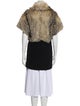 Jo Petters Lambskin Faux Fur Coat