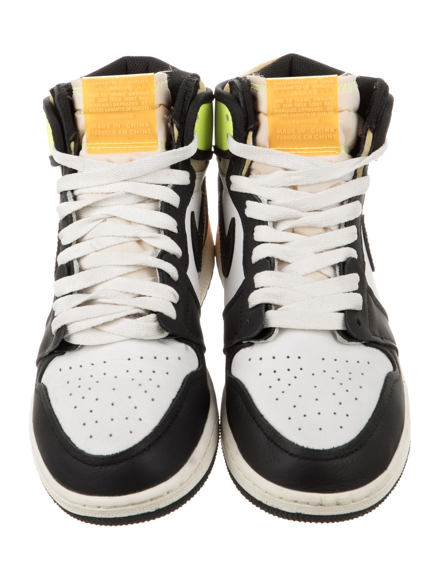 Jordan Kids' 1 Retro High OG 'Volt Gold' (GS) Sneakers