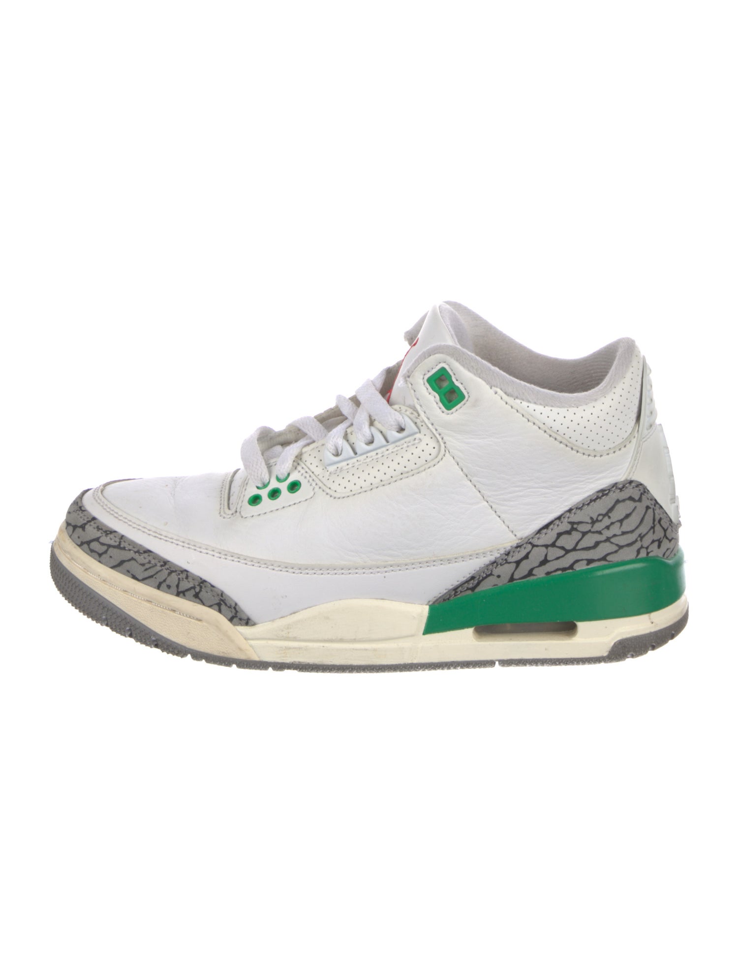 Jordan Air Jordan 3 Retro "Lucky Green" Athletic Sneakers