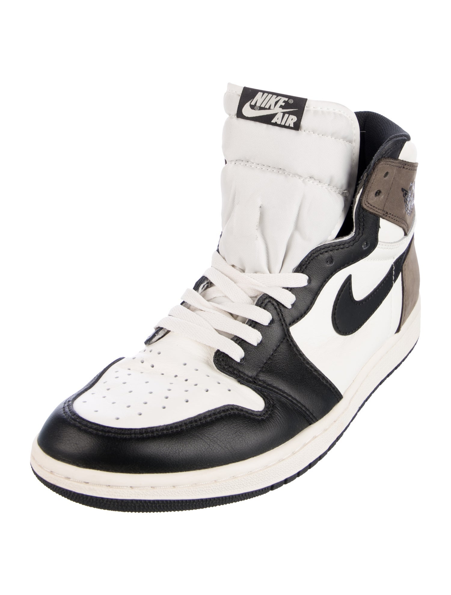 Jordan Signature Logo Leather Sneakers