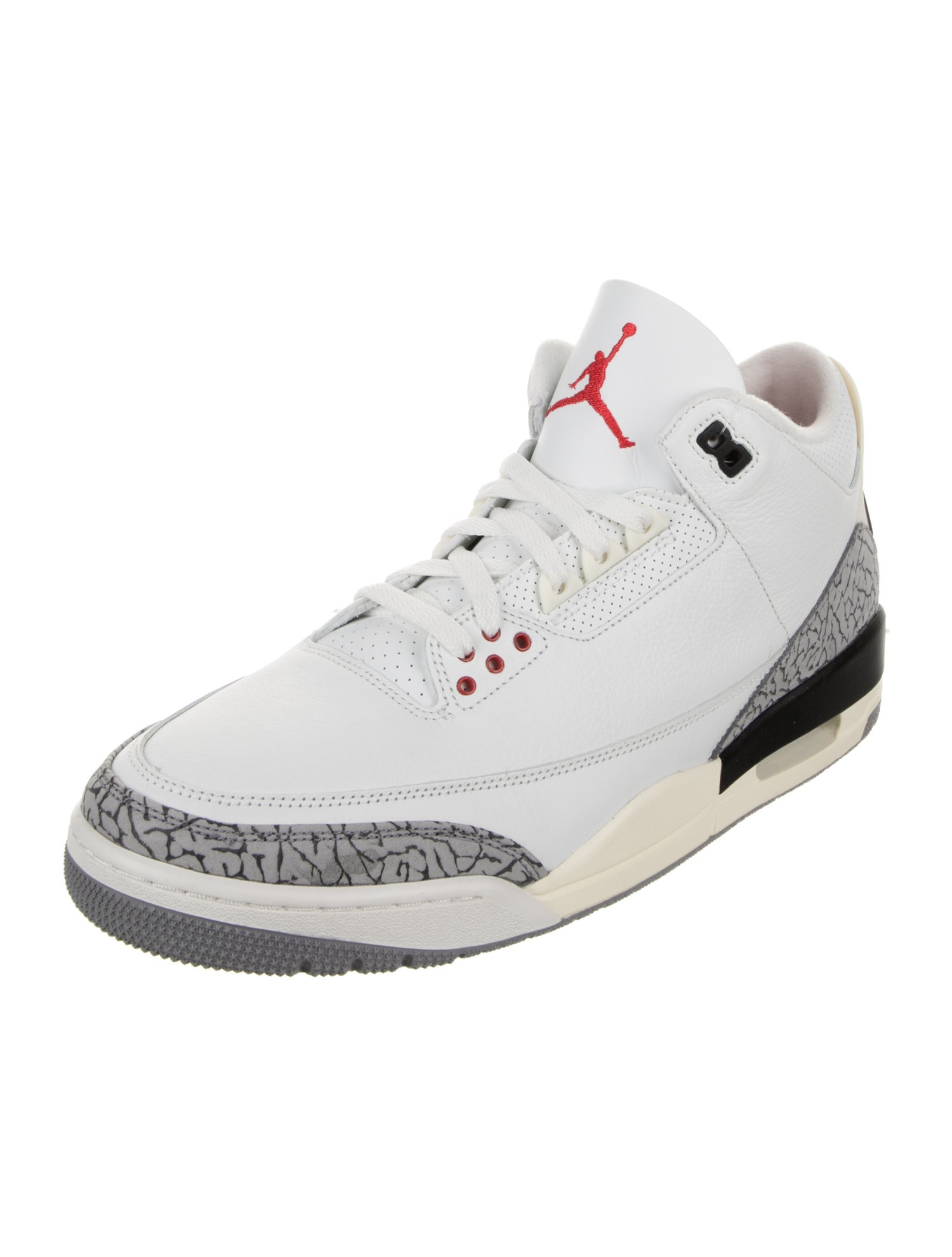 Jordan 3 Retro White Cement Reimagined Athletic Sneakers