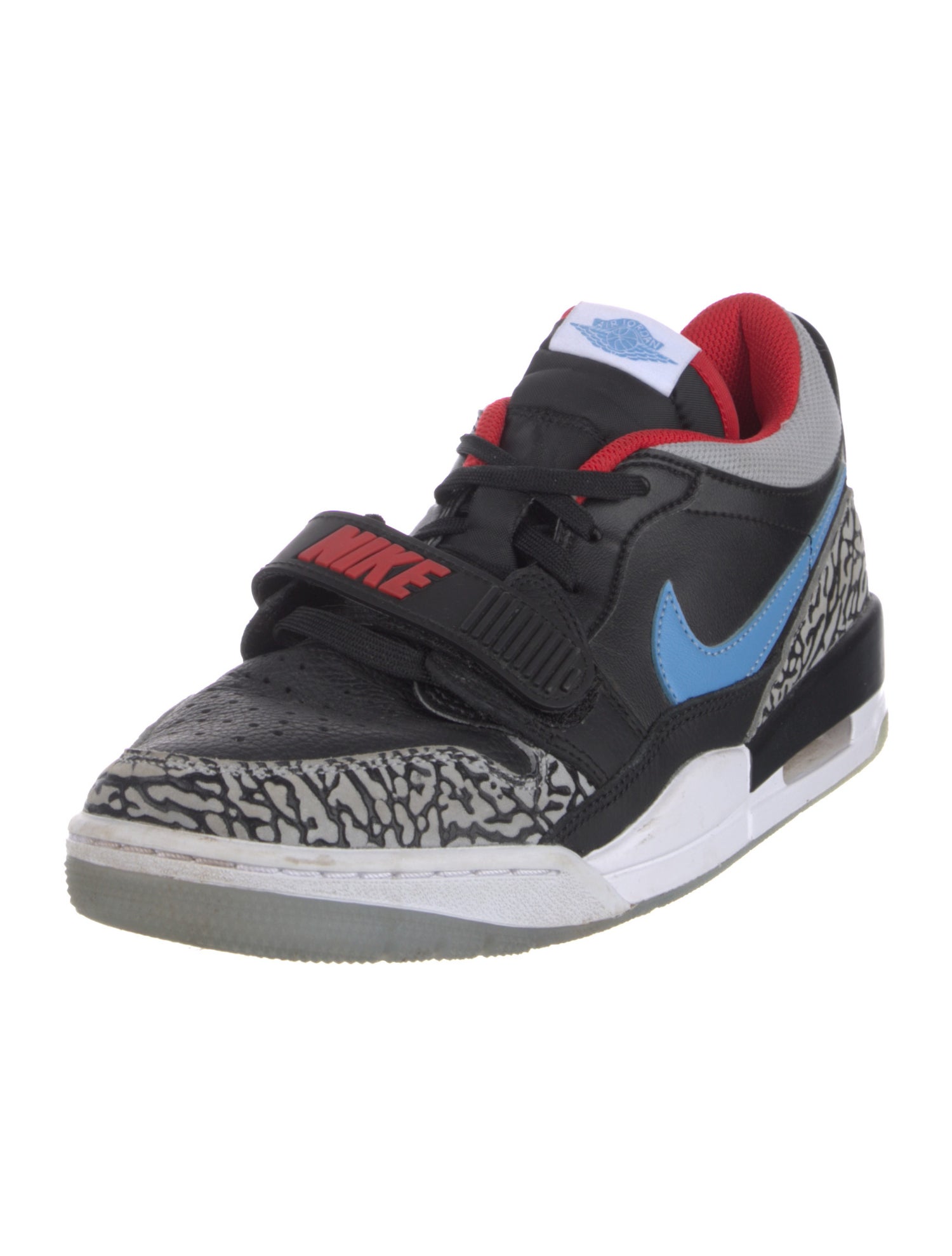 Jordan Leather Patterned Sneakers