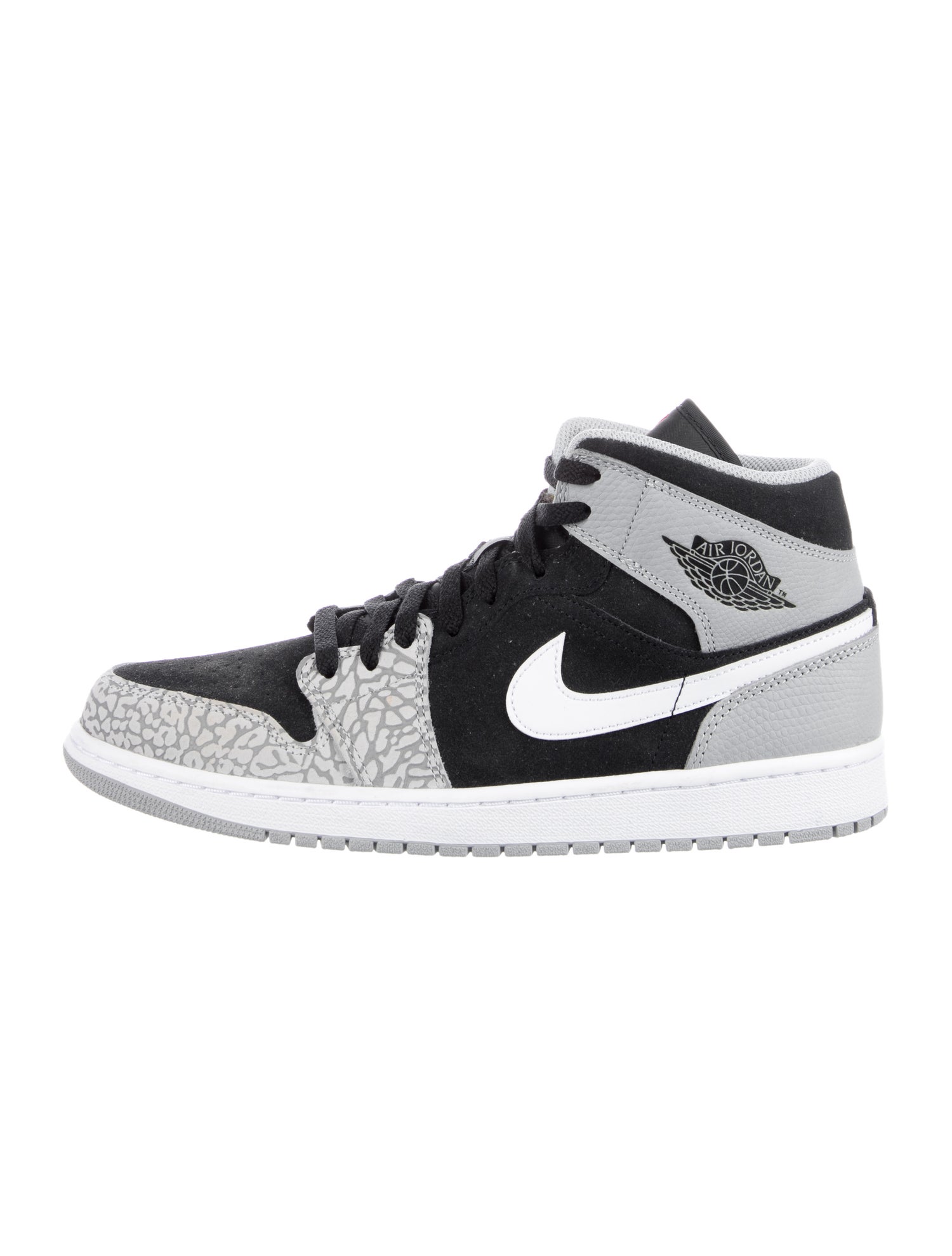 Jordan Suede Printed Sneakers
