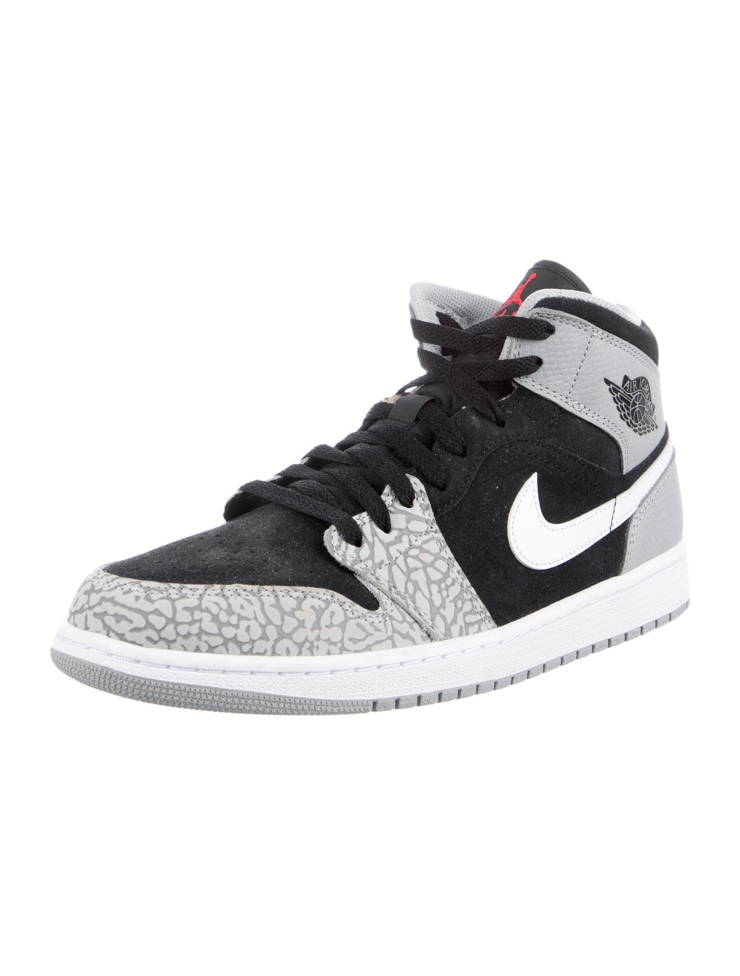 Jordan Suede Printed Sneakers