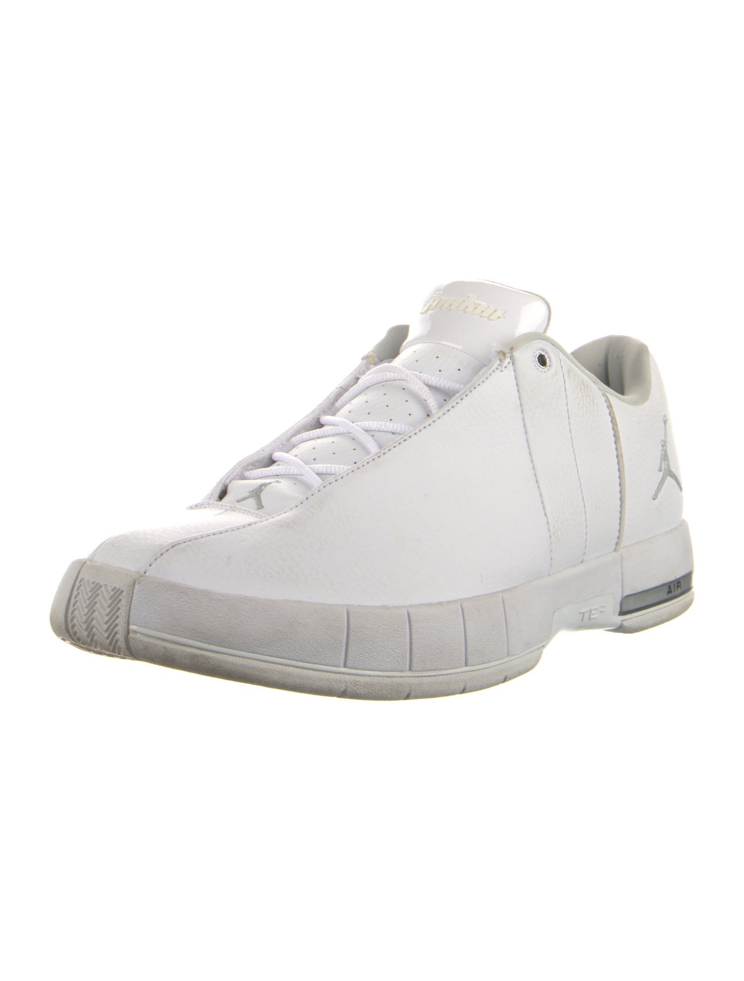 Jordan Team Elite 2 Low White Metallic Silver Sneakers