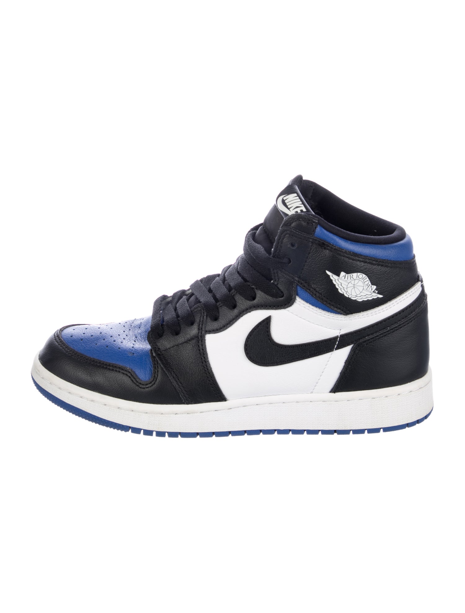 Jordan Boys Pattern Printed Leather Sneakers