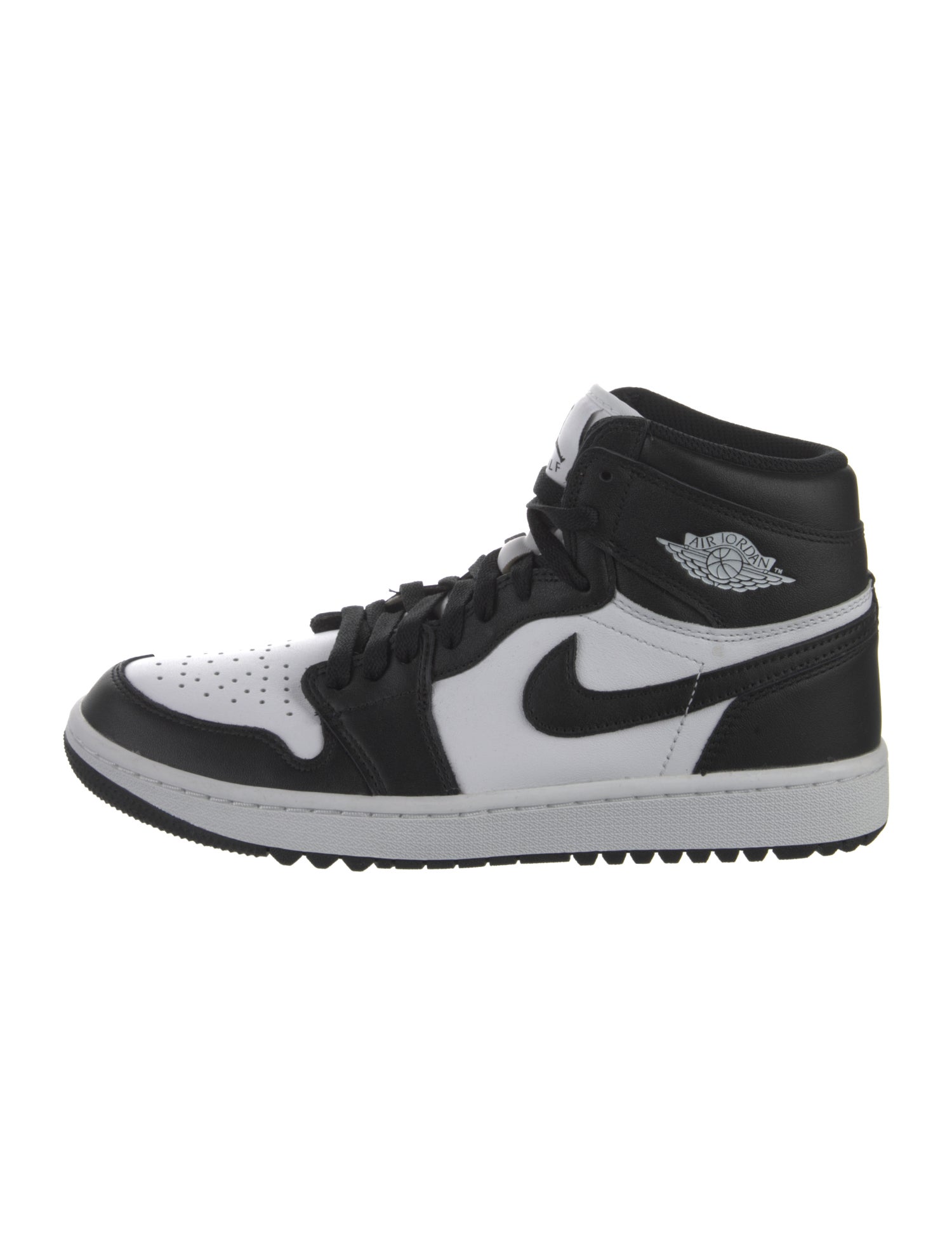 Jordan Leather Colorblock Pattern Sneakers