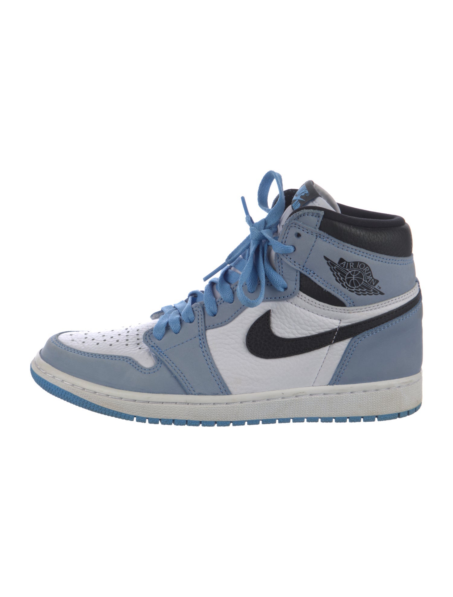 Jordan Leather Colorblock Pattern Sneakers