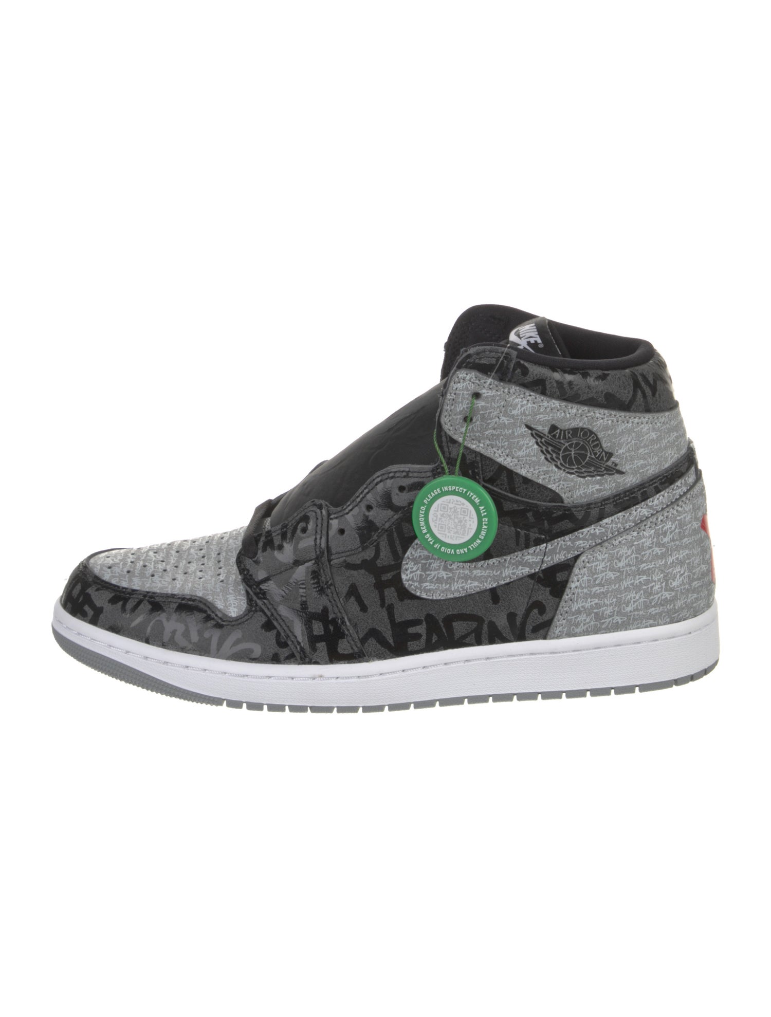 Jordan Leather Printed Sneakers w/ Tags