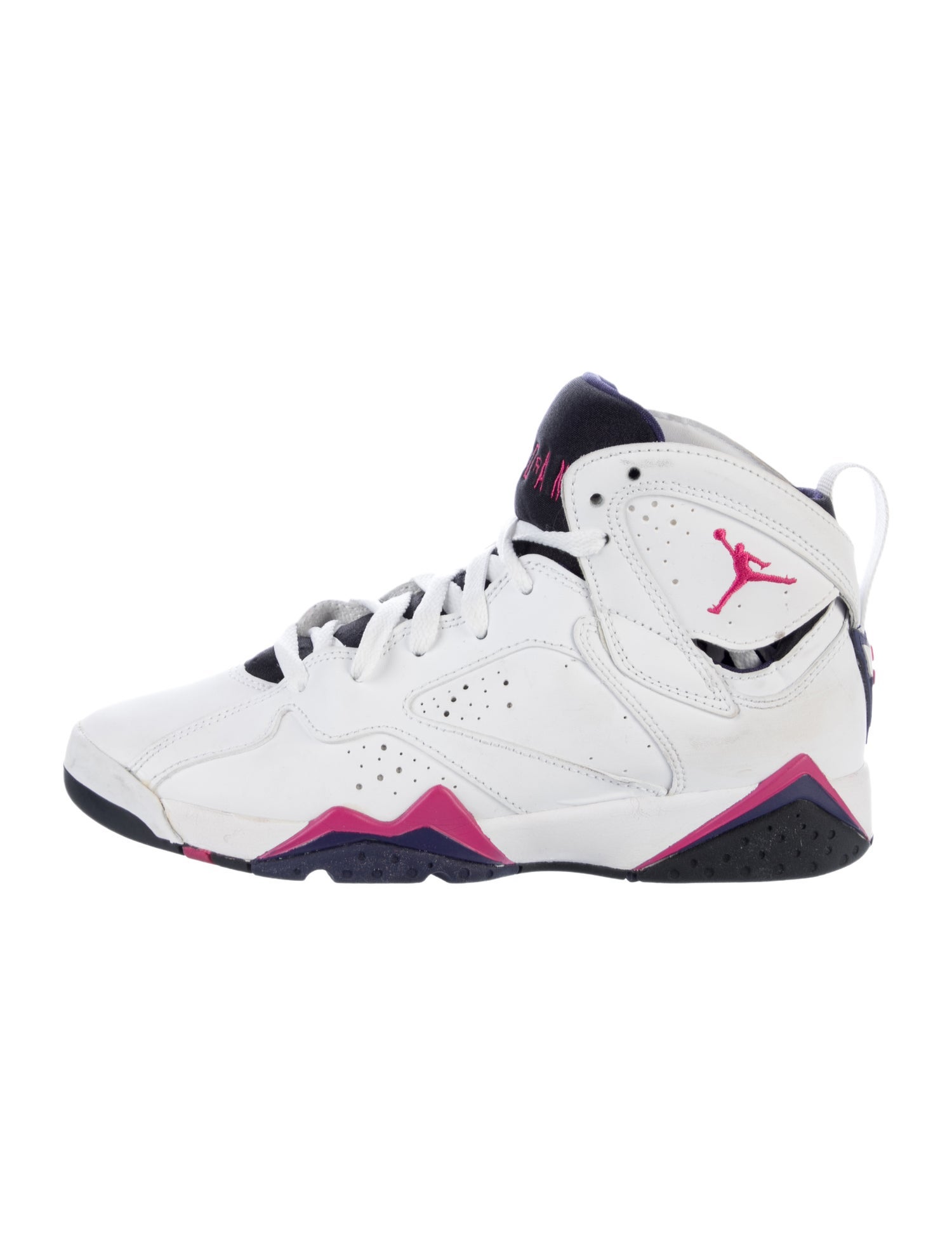 Jordan Girls Leather High-top Sneakers
