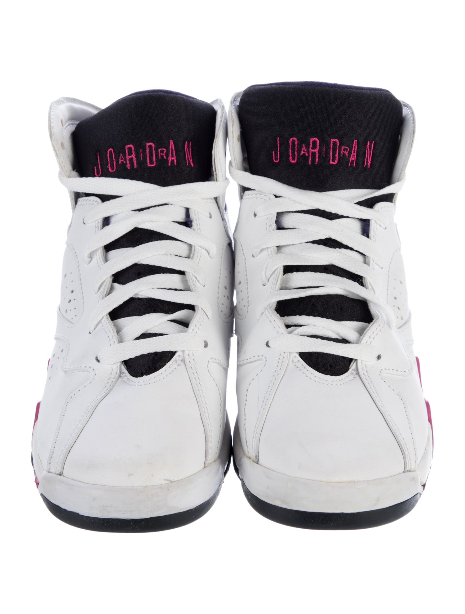 Jordan Girls Leather High-top Sneakers