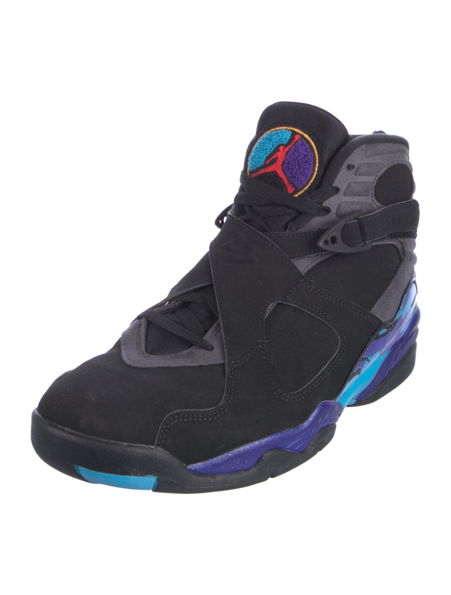 Jordan Suede Colorblock Pattern Sneakers