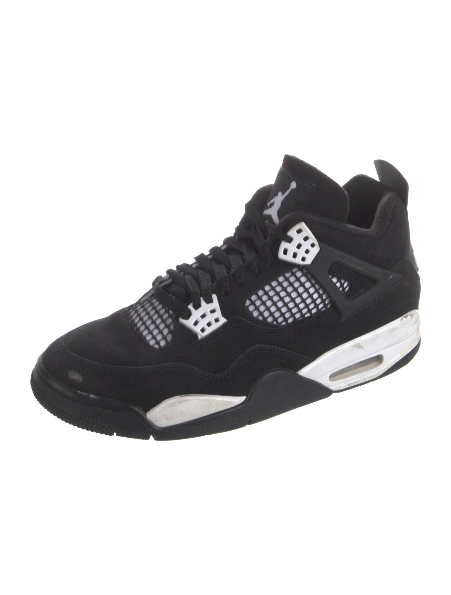Jordan 4 Retro White Thunder Sneakers