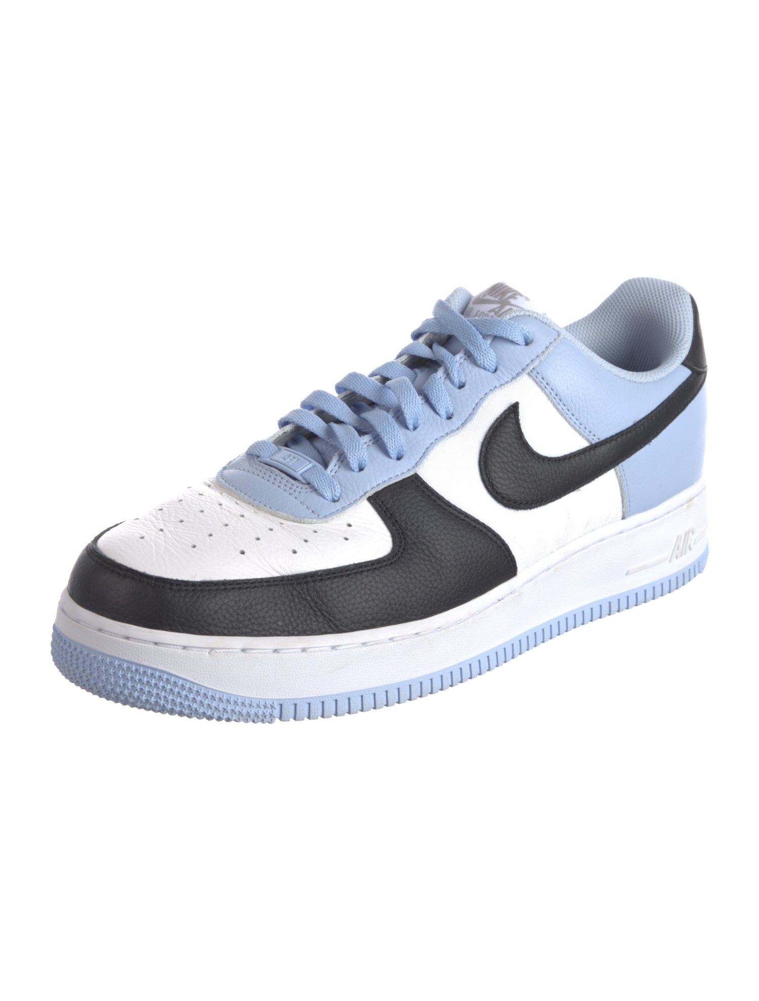 Jordan Leather Colorblock Pattern Sneakers