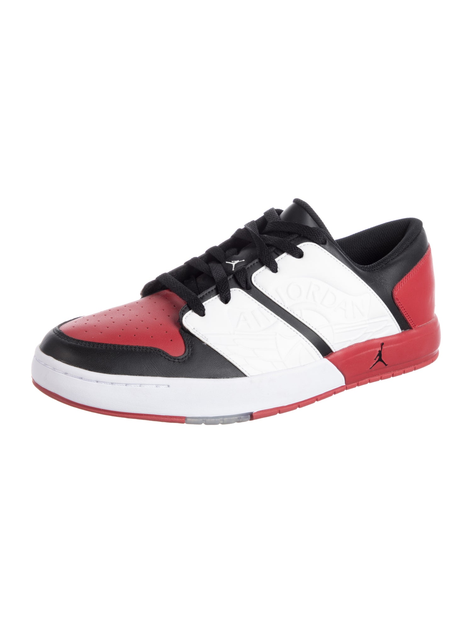 Jordan Nu Retro 1 Low Varsity Red Black Sneakers