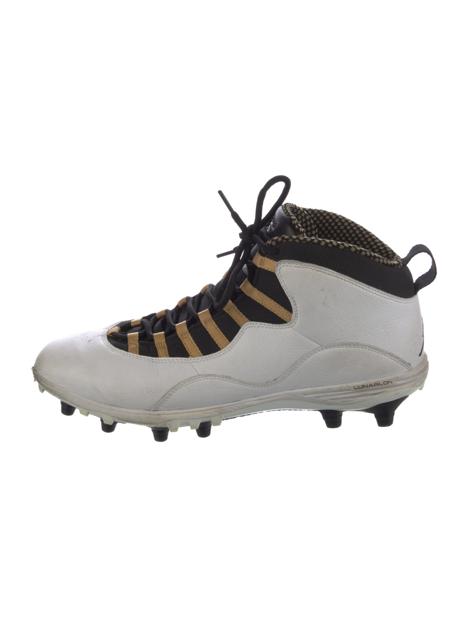Jordan Leather Colorblock Pattern Athletic Sneakers