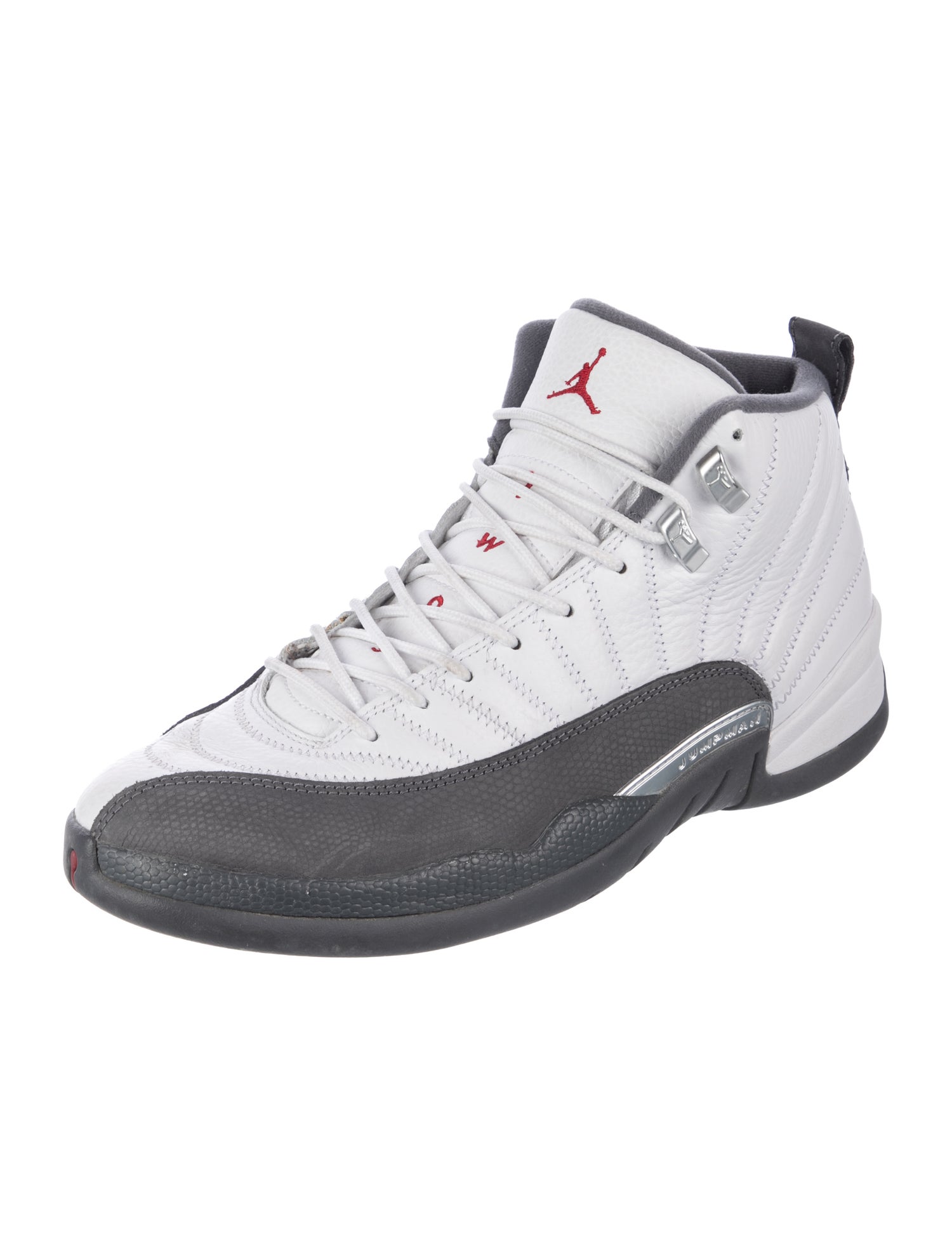Jordan Leather Colorblock Pattern Sneakers