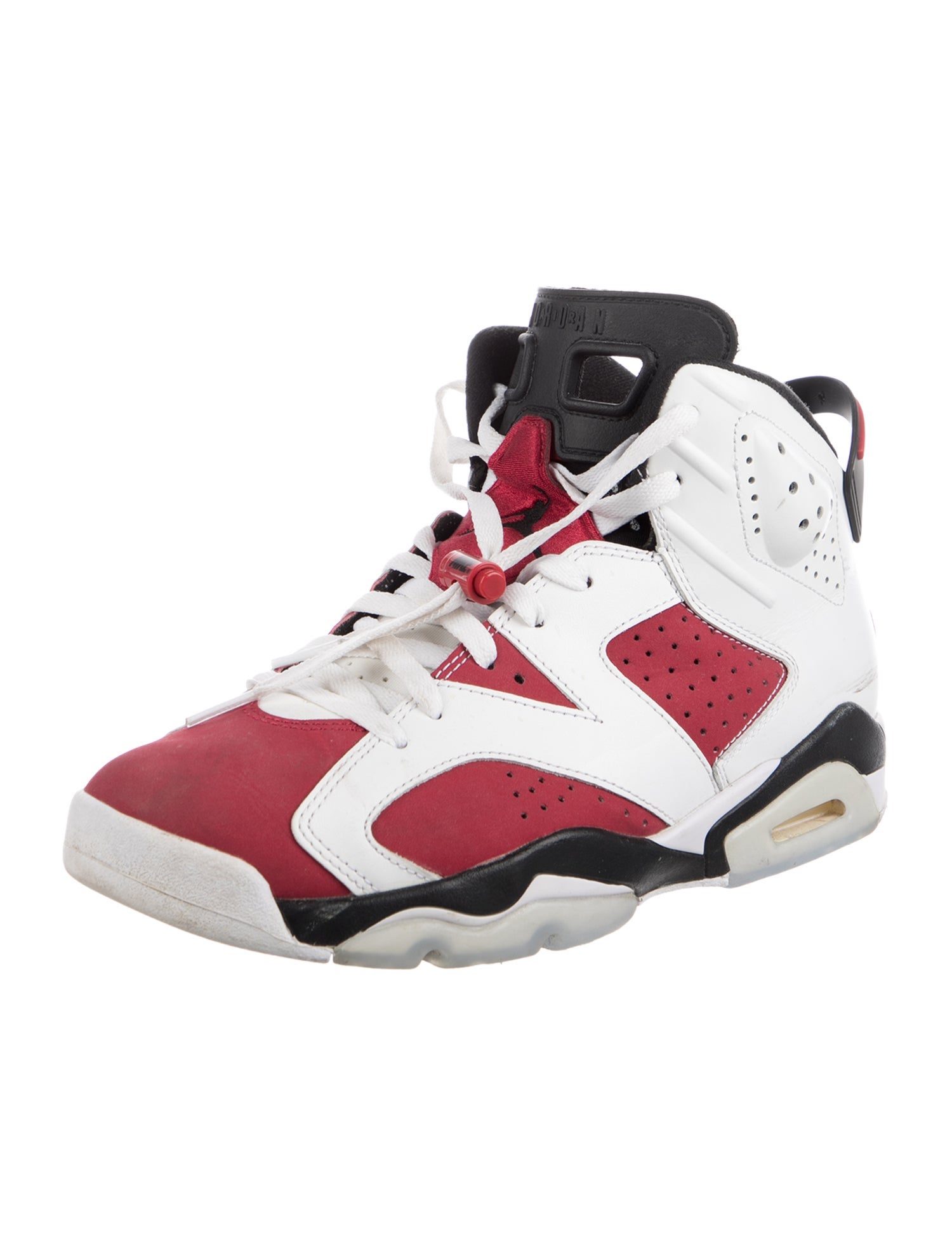 Jordan Leather Colorblock Pattern Sneakers