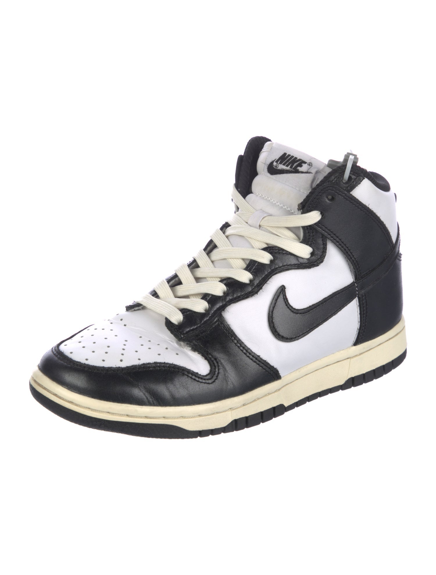 Jordan Leather Colorblock Pattern Sneakers