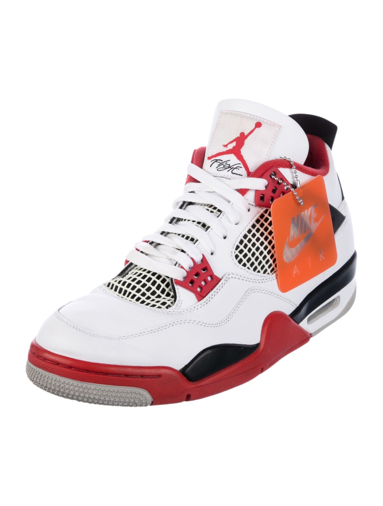 Jordan 4 Retro Fire Red Sneakers