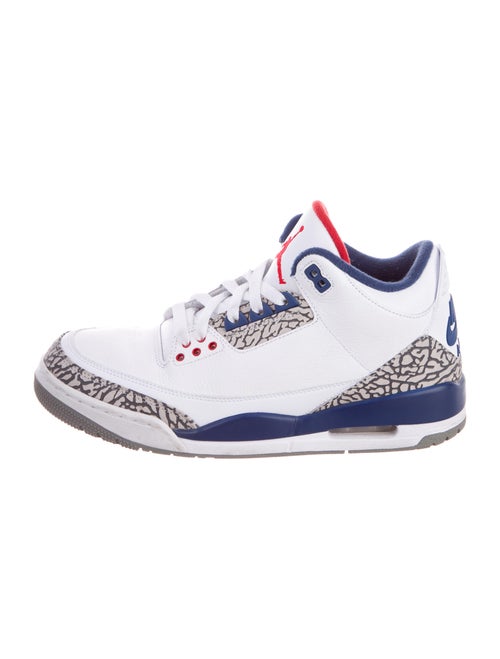 Jordan 3 Retro True Blue Sneakers Blue