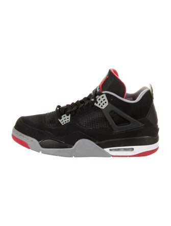 Jordan 4 Retro Bred Sneakers