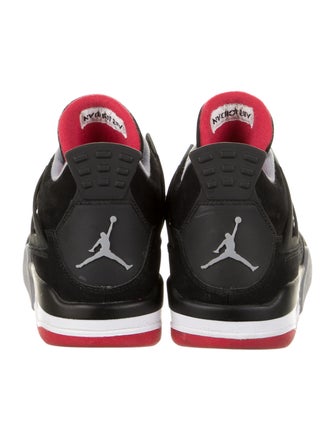 Jordan 4 Retro Bred Sneakers