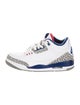 Jordan Retro 3 True Blue Sneakers