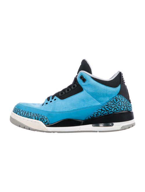 Jordan 3 Retro Powder Blue Sneakers Blue