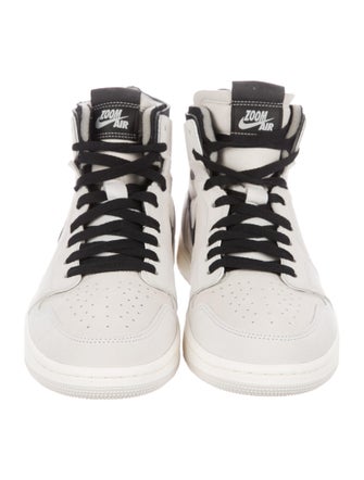Jordan 1 High Zoom Air CMFT Summit White Black Sneakers