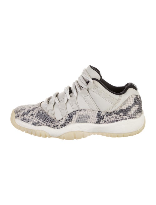 Jordan Boys' 11 Retro Low Snake Light Bone Sneakers