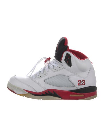 Jordan Sneakers 5 Retro 'Fire Red' 12