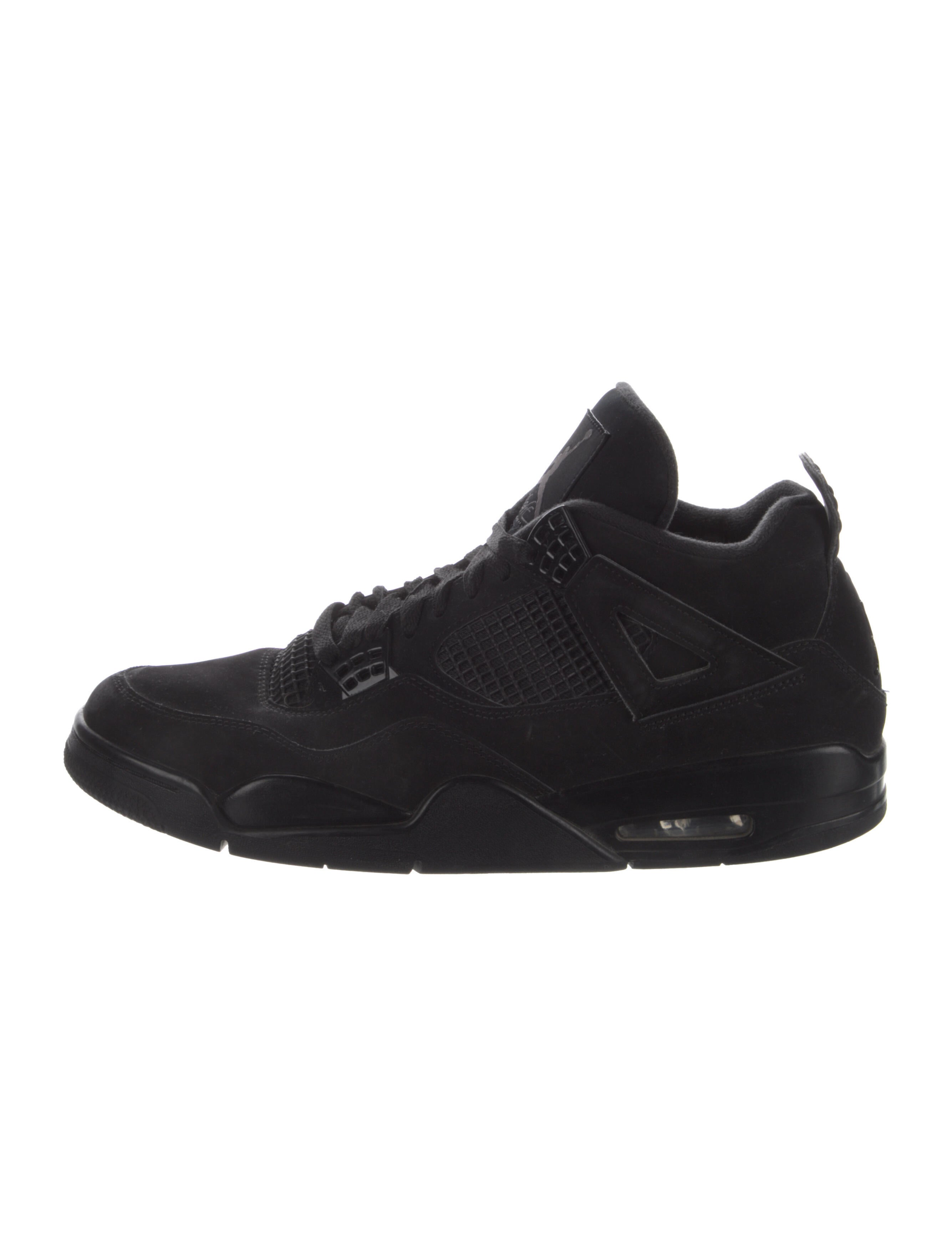 Jordan 4 Retro 'Black Cat' Sneakers Black Sneakers, Shoes