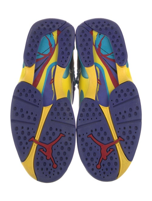 Jordan 8 Retro 'White Aqua' Chunky Sneakers