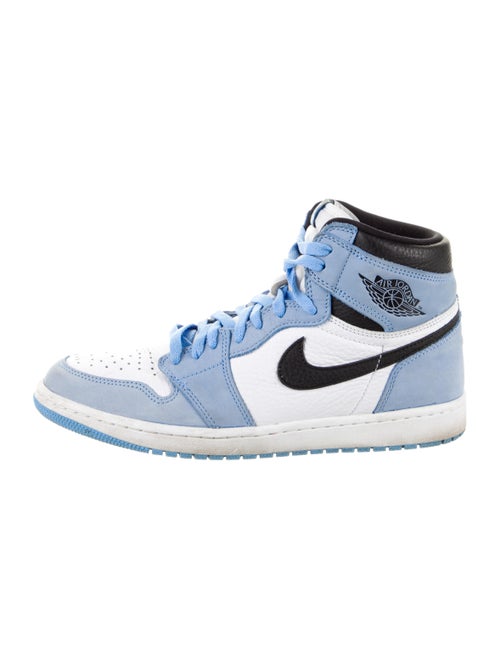 Jordan 1 Retro High White 'University Blue Black' Sneakers