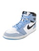 Jordan 1 Retro High White 'University Blue Black' Sneakers