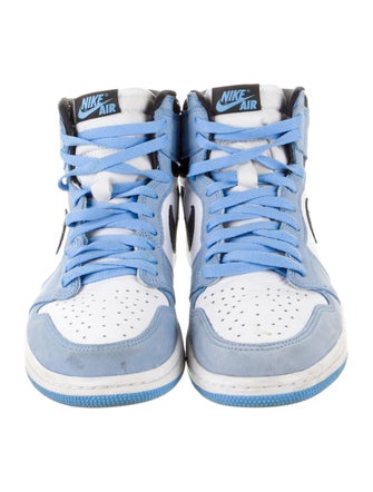 Jordan 1 Retro High White 'University Blue Black' Sneakers