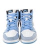 Jordan 1 Retro High White 'University Blue Black' Sneakers