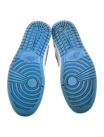 Jordan 1 Retro High White 'University Blue Black' Sneakers