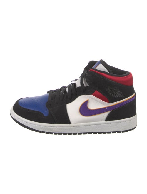 Jordan 1 Mid Lakers Top 3 Athletic Sneakers