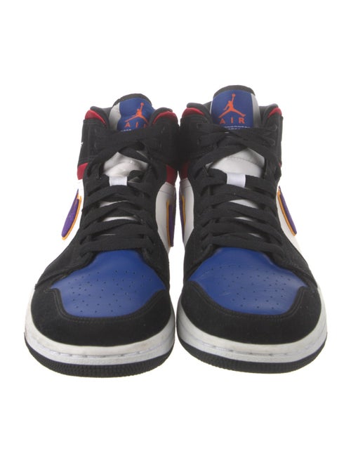 Jordan 1 Mid Lakers Top 3 Athletic Sneakers