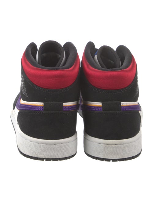Jordan 1 Mid Lakers Top 3 Athletic Sneakers