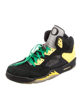 Jordan 5 PE Retro 'Oregon Ducks Duckman' Sneakers