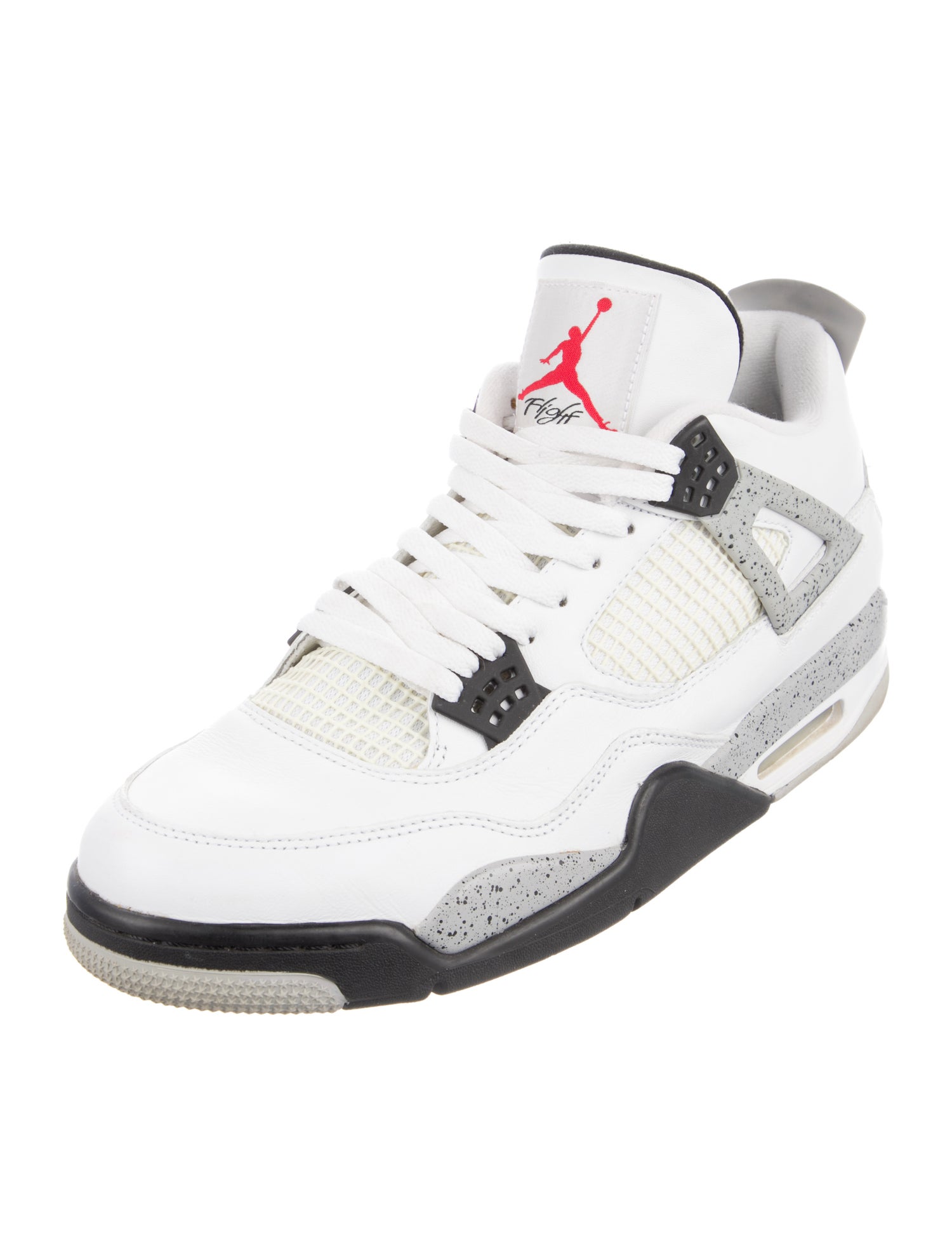 Jordan 4 Retro White Cement (BGrade) Sneakers White Sneakers, Shoes
