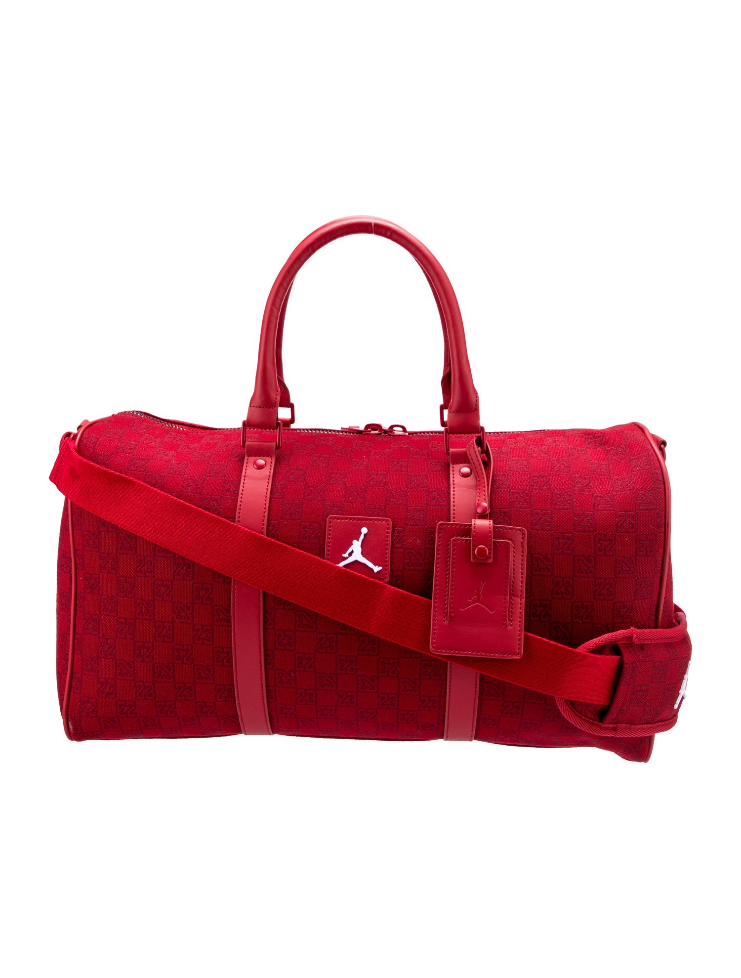 Jordan Brand Monogram Duffle Bag S レッド WJORA71638_1_enlarged.jpg?auto