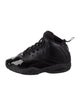 Jordan High Top Leather B'Loyal PS 'Triple Black' Sneakers