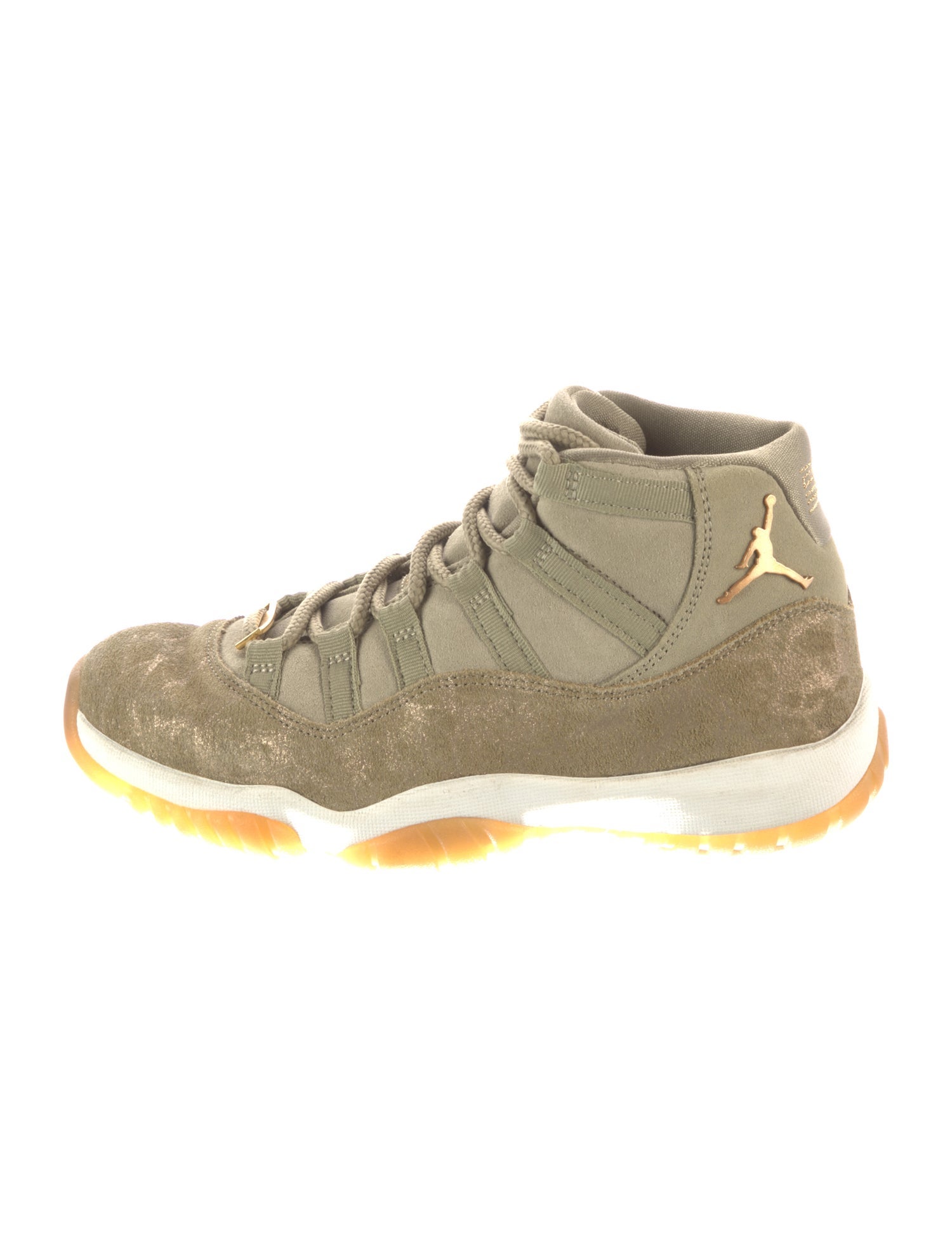 Jordan 11 Retro 'Neutral Olive' Athletic Sneakers