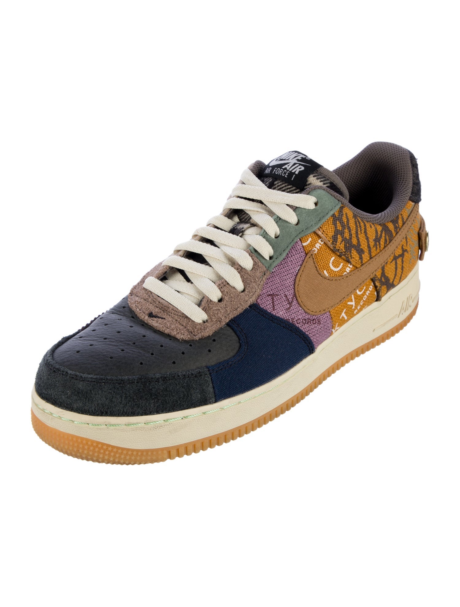travis scott x nike air force 1 cactus jack low