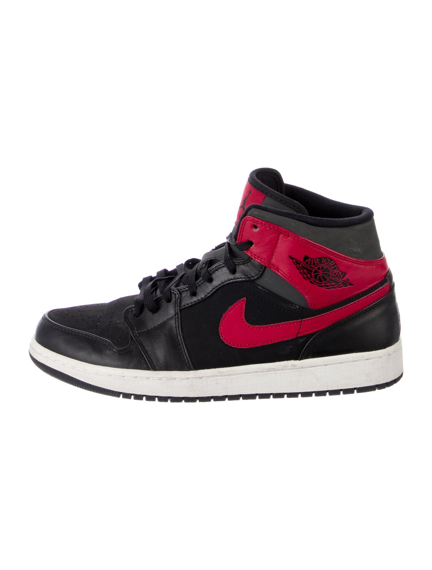 Jordan 1 Retro Mid Gym Red Sneakers