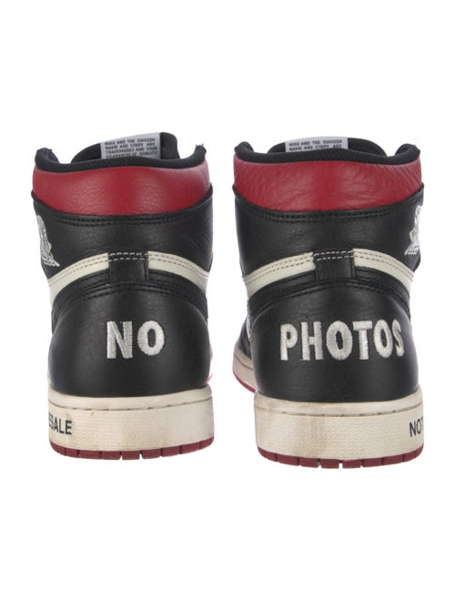 Jordan Leather Printed Sneakers